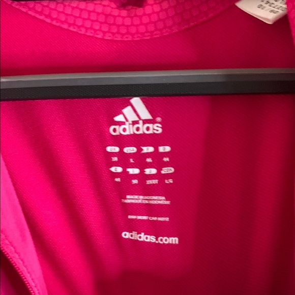 Like new Adidas Pink Quarter-Zip Pullover - Picture 3 of 11